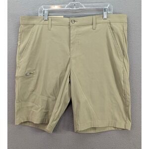 Weatherproof Vintage Regular Fit Cargo Shorts Men's Sz 38 Tan Stretch Casual NWT